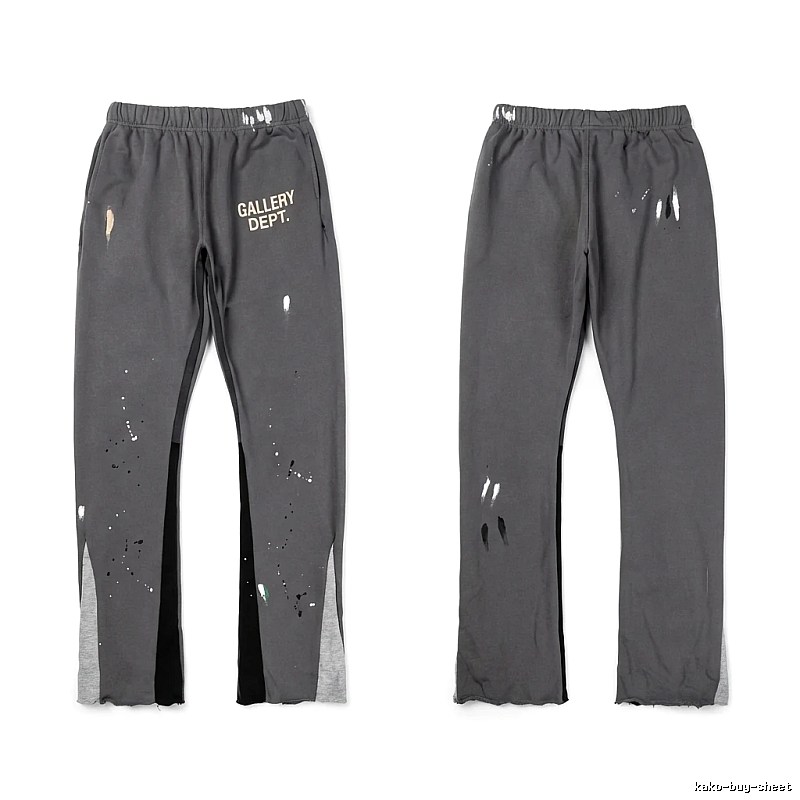 Gallery Dept. Ripped Grey Pants