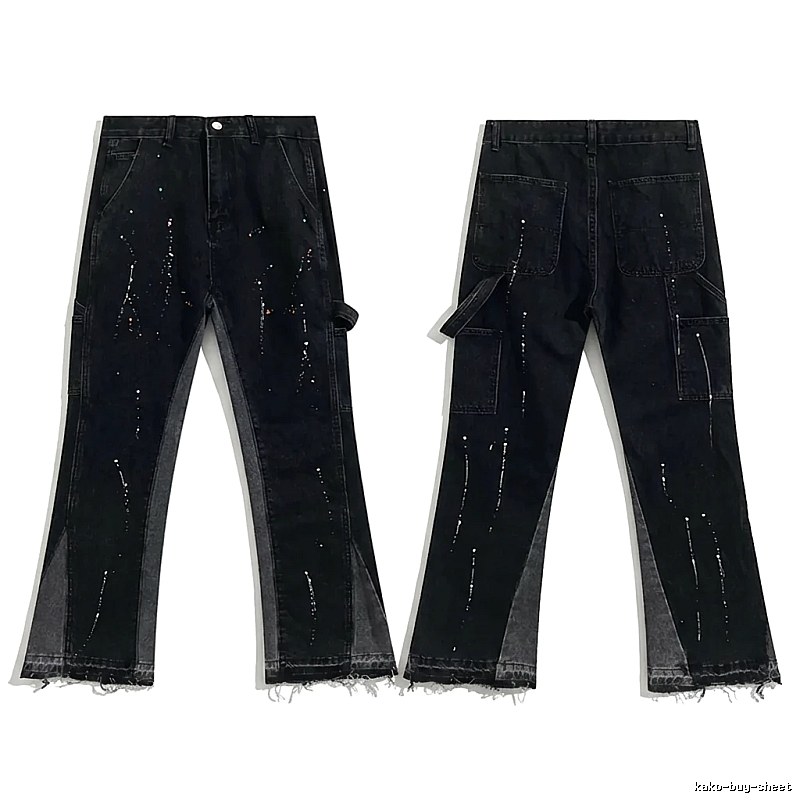 Gallery Dept Workwear Style Black Jeans