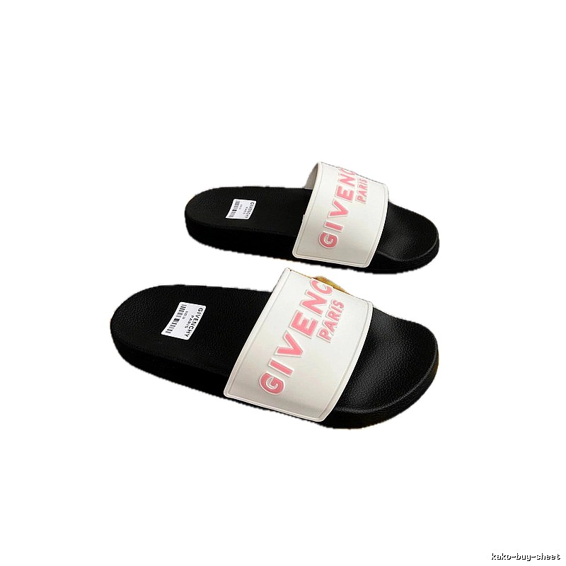 Givenchy Classic Lettered Streetwear Color-block Slide