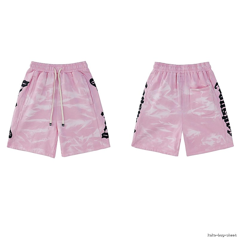 Godspeed Tie-dye Street Style Pink Shorts