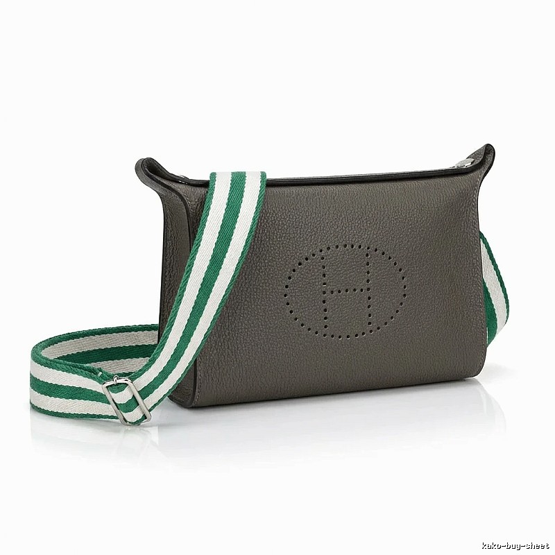 Hermes Constance retro-style grey bag