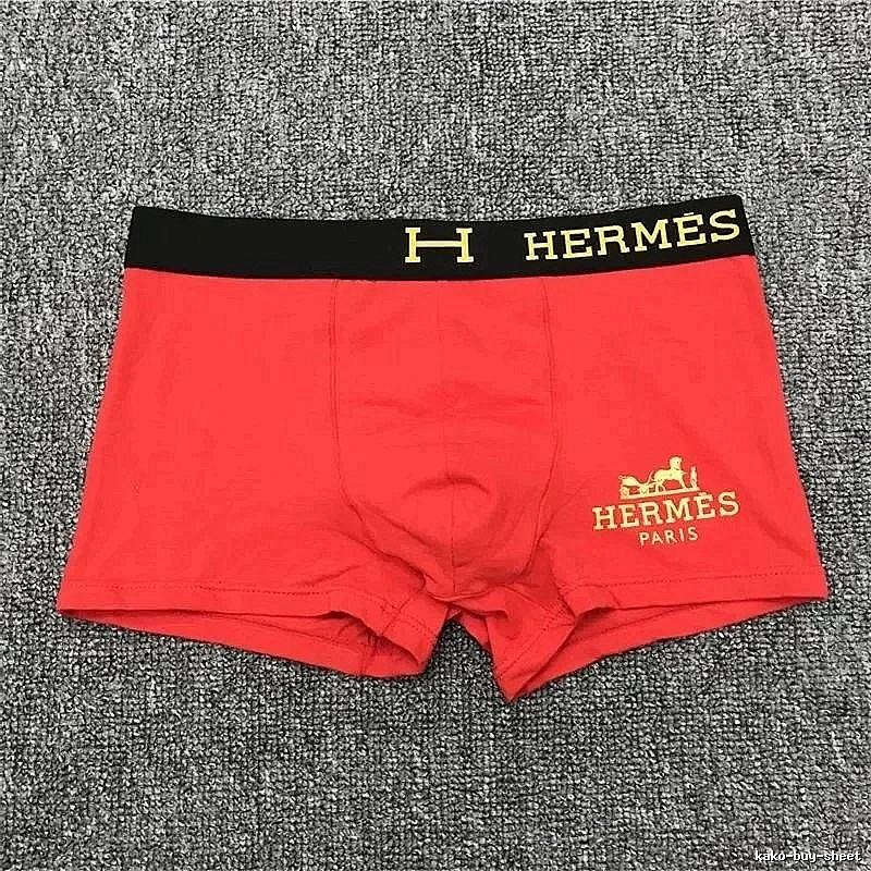 Hermes Lightweight Logo boxer briefs Black Boxer Briefs for Trend Styling