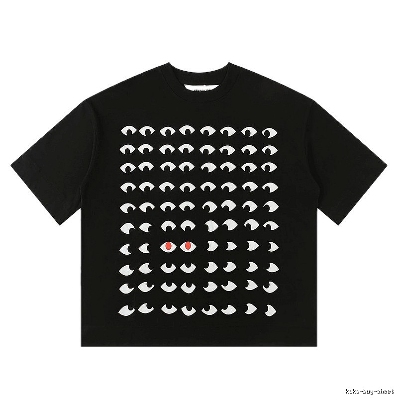 House of Errors Dark Trendy Cool Black Short-sleeve