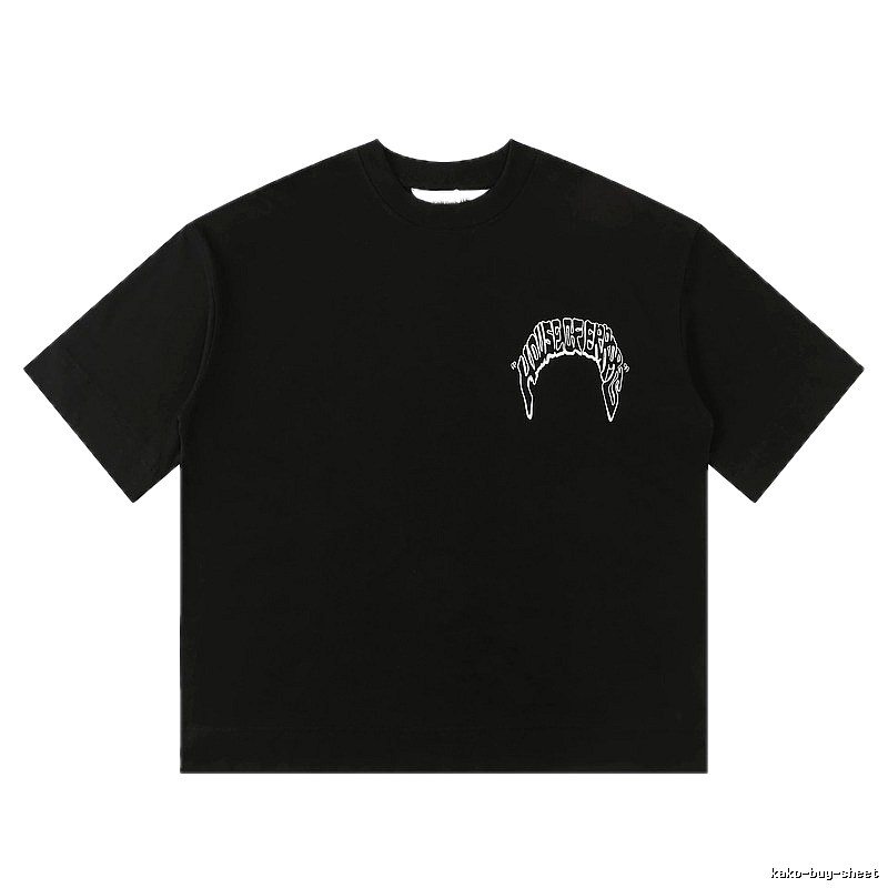 House of Errors Street Style Black T-shirt