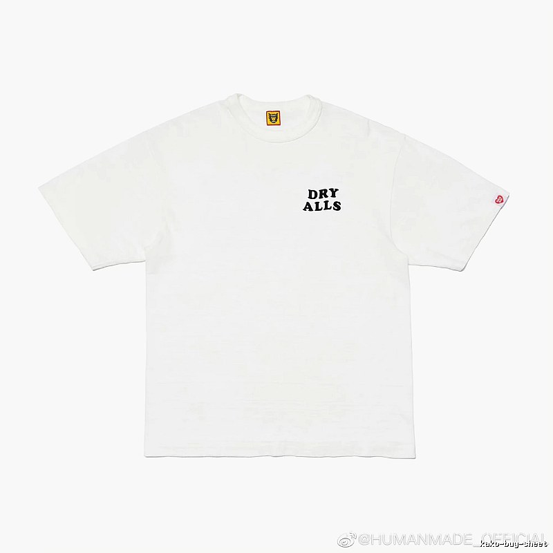 HUMAN MADE EDRYALLS Japanese Streetwear White Short Sleeve T-Shirt