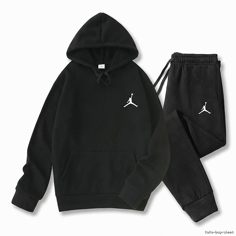 Jordan sporty black suit