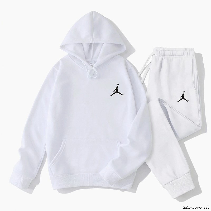 Jordan sporty white suit