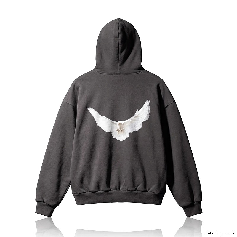 Kanye Grey Wings Hoodie