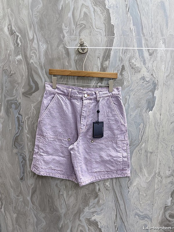 Lavender Casual Denim Shorts by Independent Design - Signature Edit