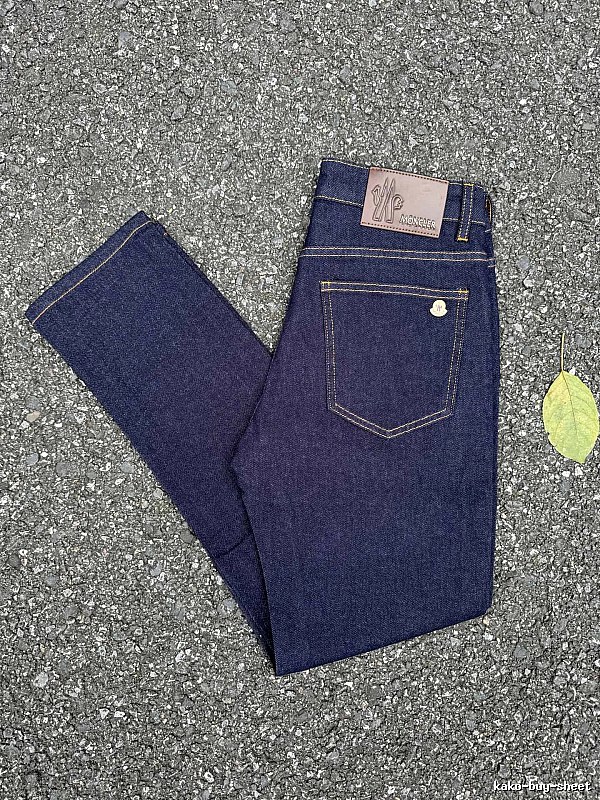 Logo Jeans with tonal back patch and crisp straight-leg shape - Valentino Essential Edit