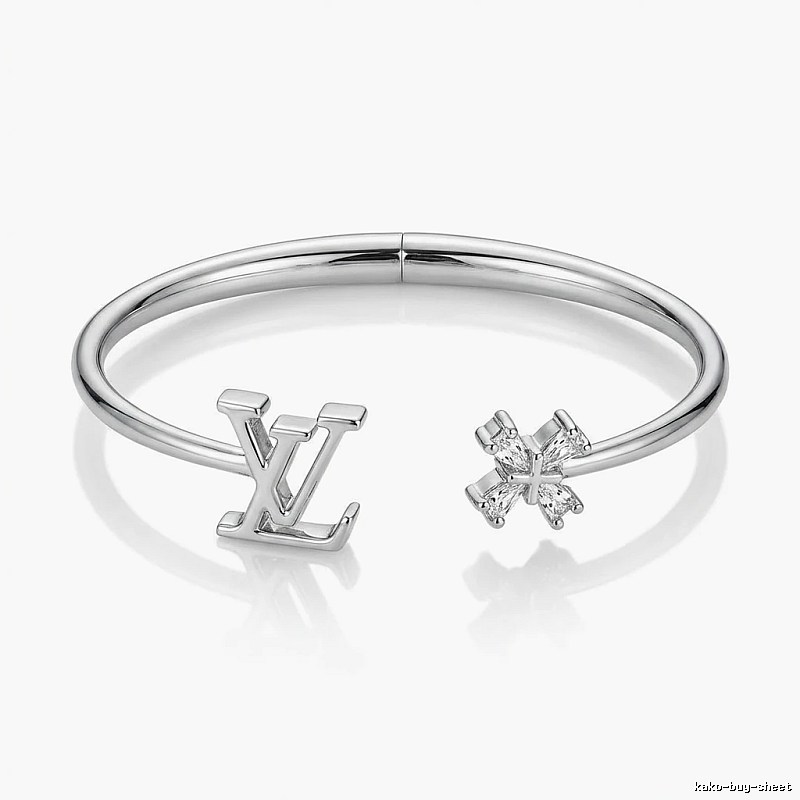 Louis Vuitton Silver Fashion Bracelet