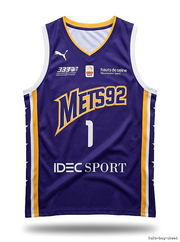 METS92 trendy sporty blue jersey