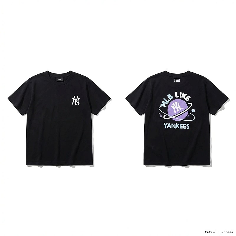 MLB Planet Style Black T-shirt