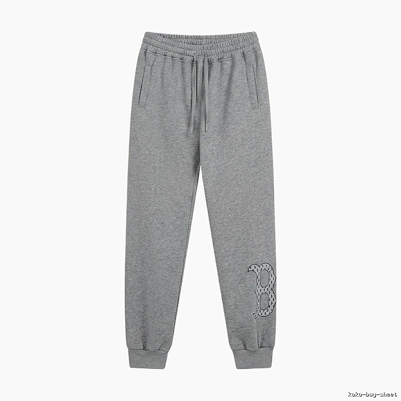 MLB series casual gray sweatpants