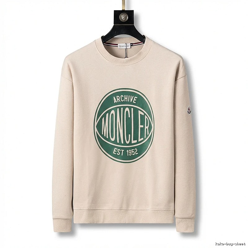 Moncler Archive Vintage Beige Sweatshirt