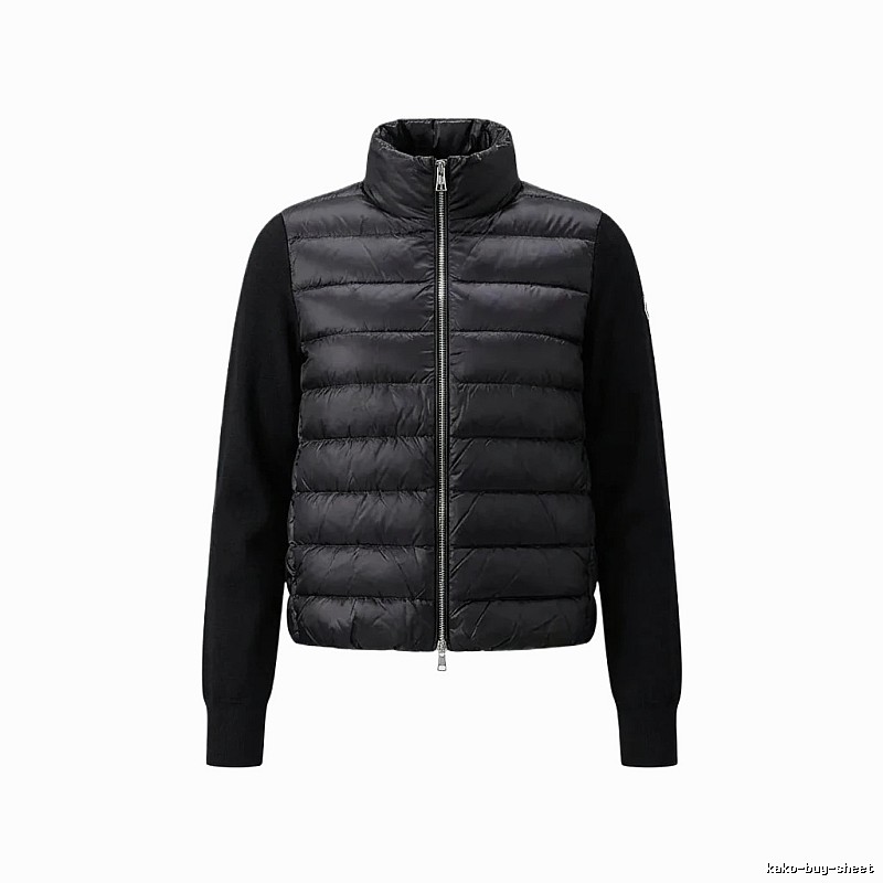 Moncler black fashionable down jacket