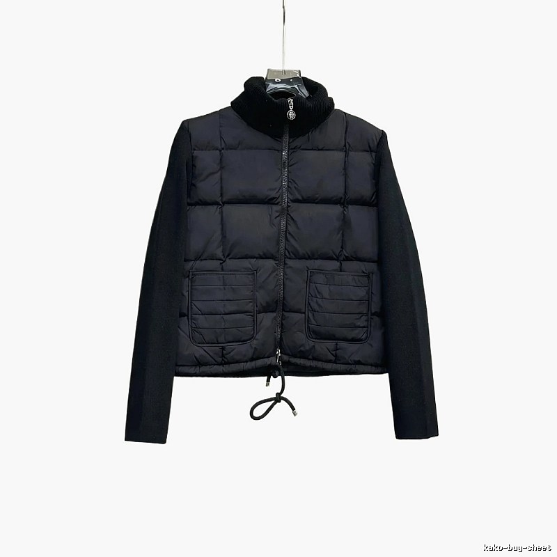 Moncler classic black down jacket