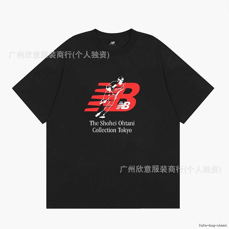 New Balance Ohtani Co-branded Sporty Black T-Shirt