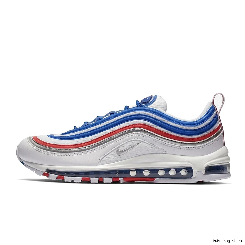 Nike Air Max 97 Trendy White, Red and Blue