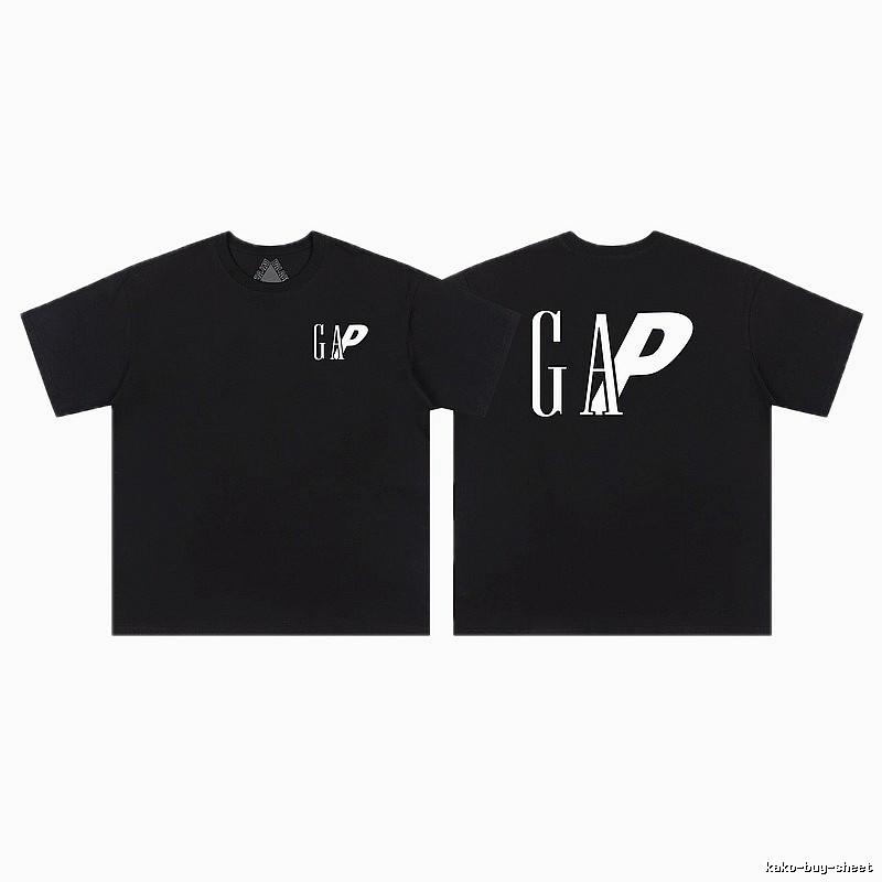 Palace x GAP Street Style Black T-Shirt