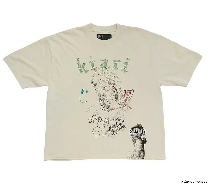 Paly Hollywood Graffiti Street Style Off-white T-shirt