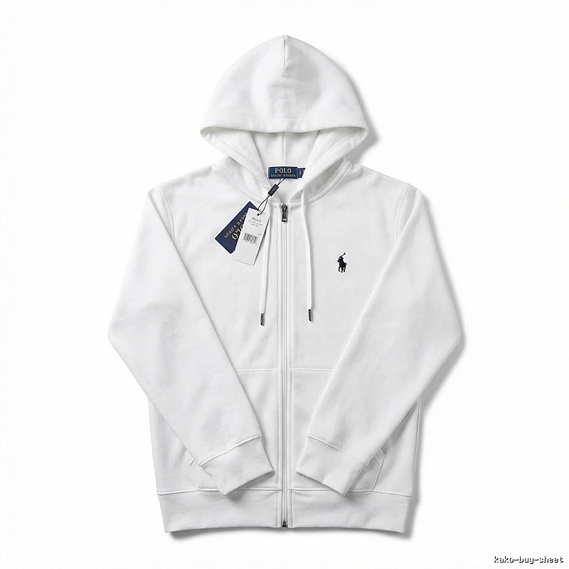Ralph Lauren basic casual white sweatshirt