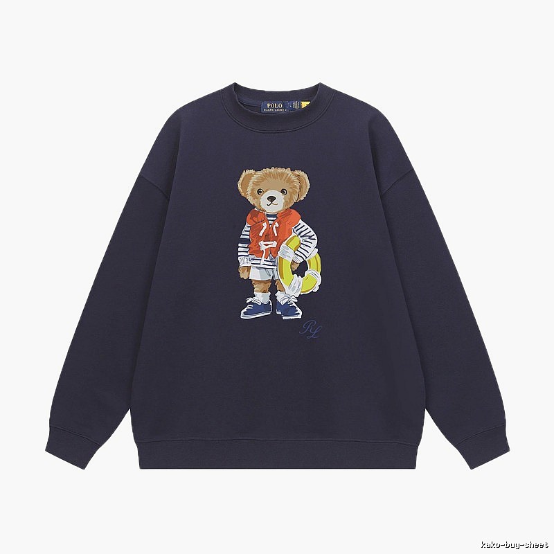 Ralph Lauren Bear Navy-style Sweatshirt