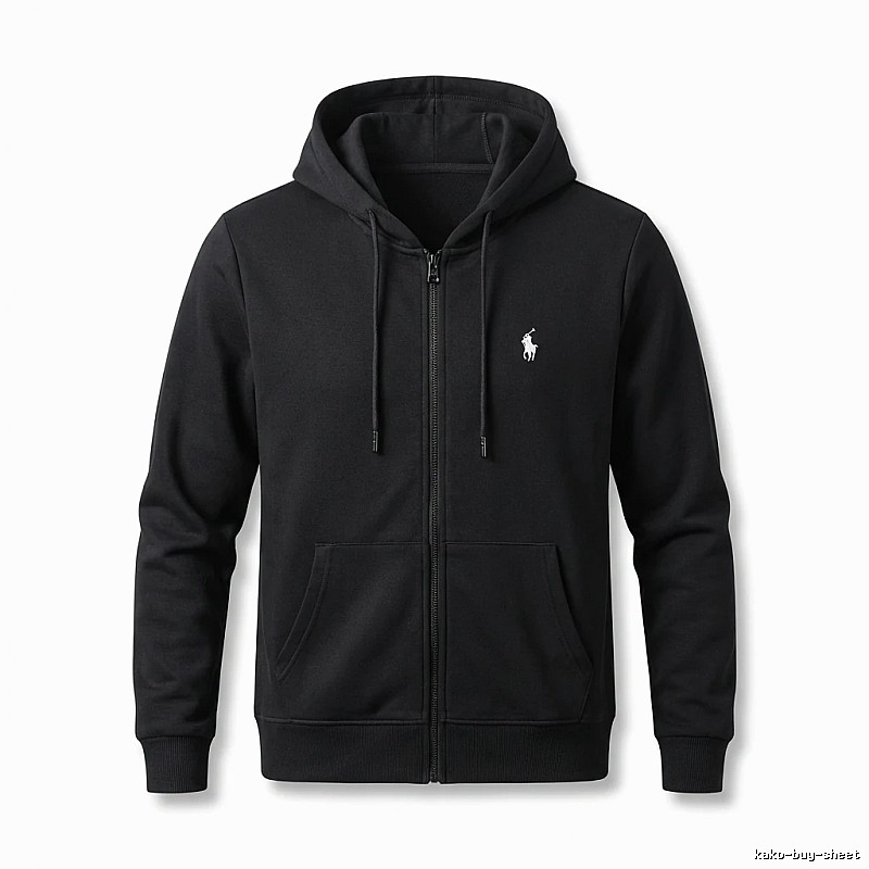 Ralph Lauren Black Label minimalist style hoodie