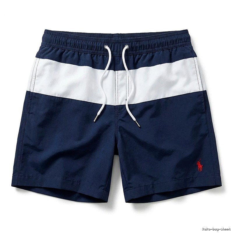 Ralph Lauren classic color-blocking shorts