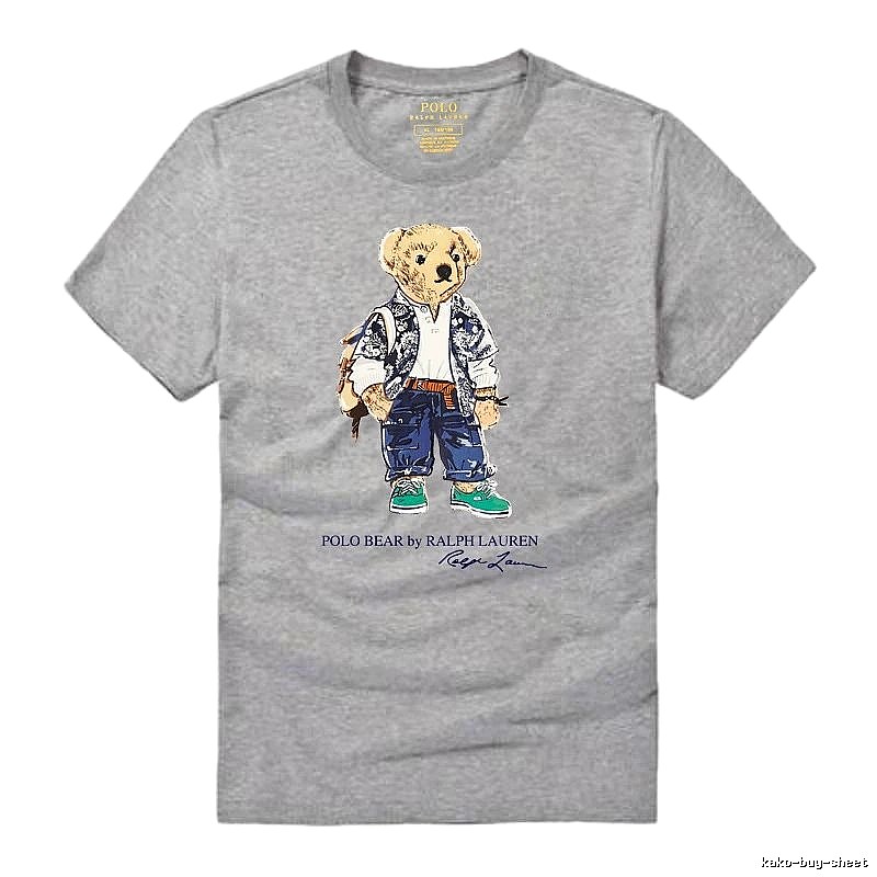 Ralph Lauren Polo Bear Heather Grey T-shirt