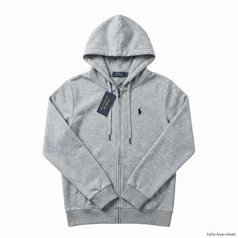 Ralph Lauren POLO series grey hoodie