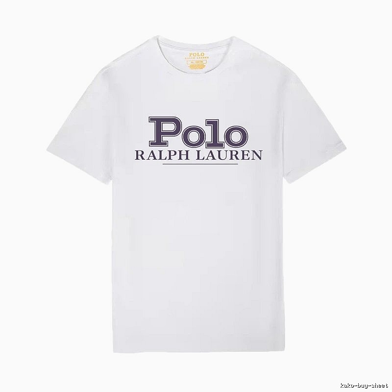 Ralph Lauren Polo-style white T-shirt