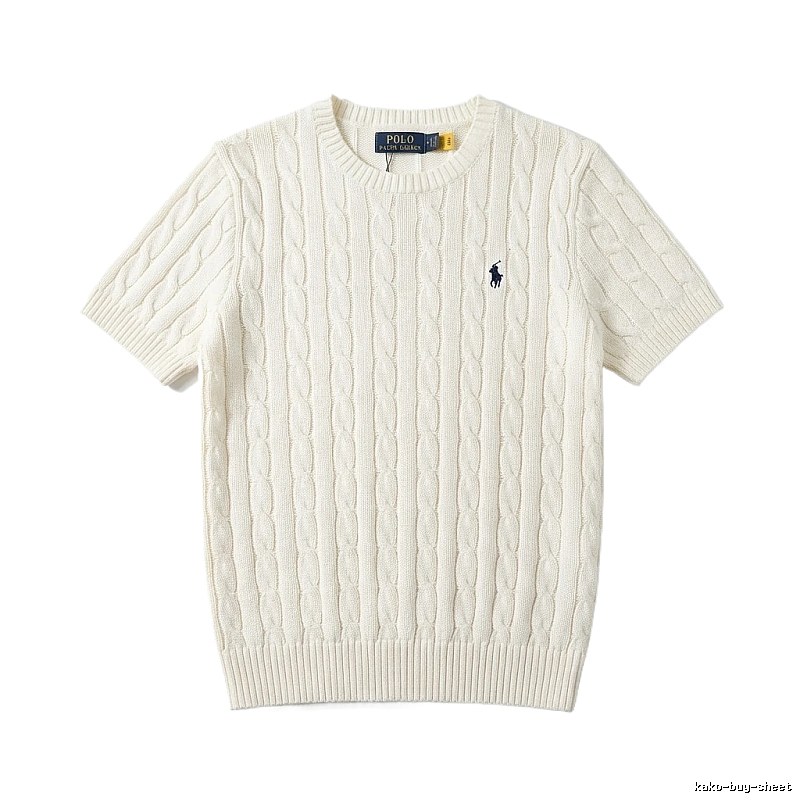 Ralph Lauren Polo White Knitted Sweater