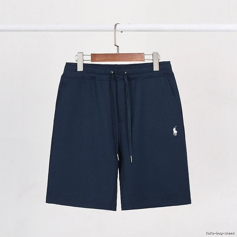 Ralph Lauren Streetwear Sweat shorts Gray Drawstring Small with Logo Accent