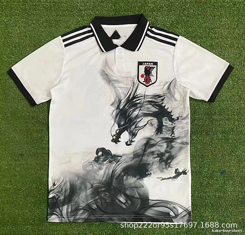 Real Madrid Training-Kit Look White Dragon Soccer Jersey Minimal Look