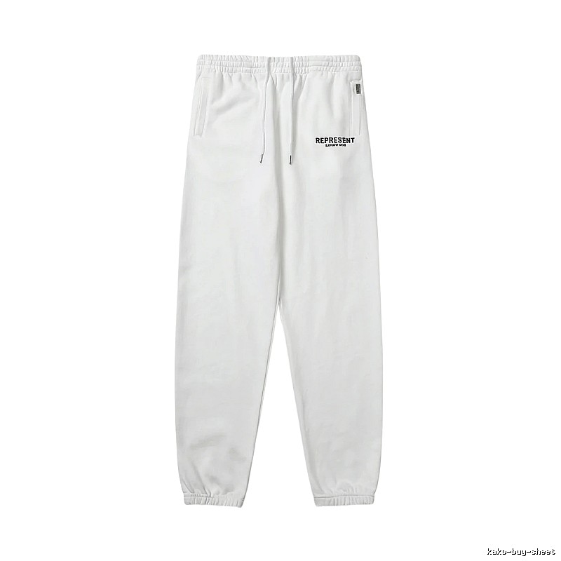 REPRESENT Basic White Sweatpants