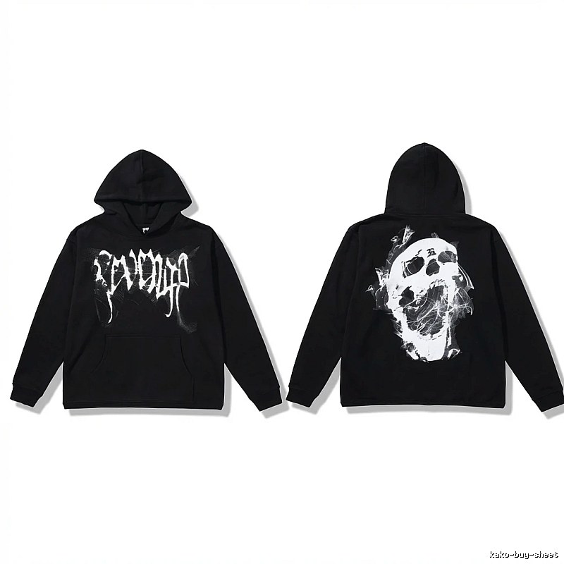 Revenge Skull Dark Style Hoodie