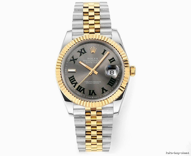 Rolex Outdoor Edit Two-Tone Datejust Watch in Silver And Gold