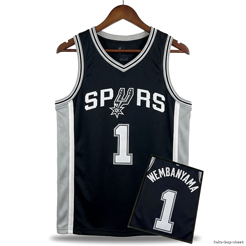Spurs' Wembanyama-style jersey