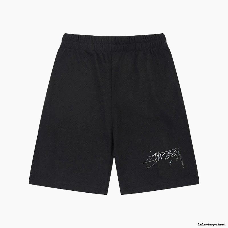 Stussy Basic Style Trendy Black Shorts