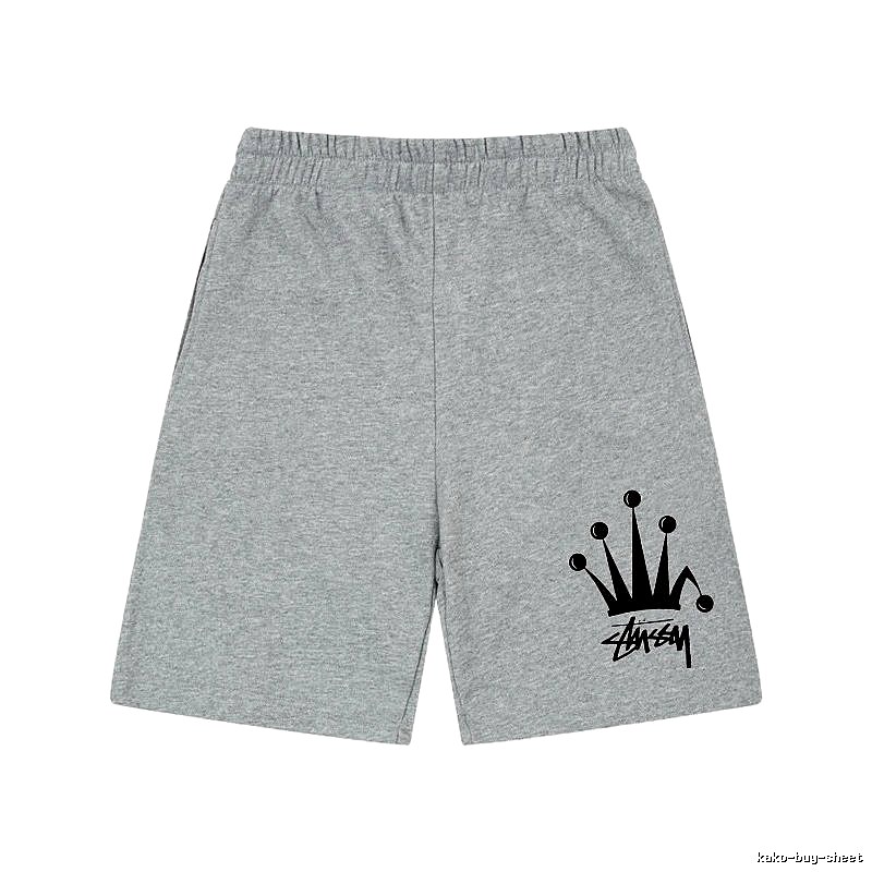 Stussy Crown Style Grey Shorts