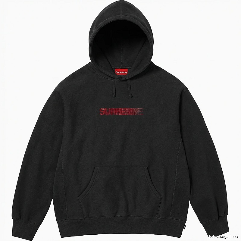 Supreme basic simple black sweatshirt