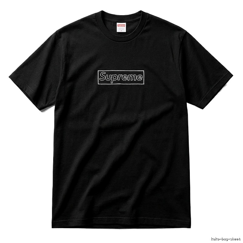 Supreme Basic Style Simple Black T-shirt