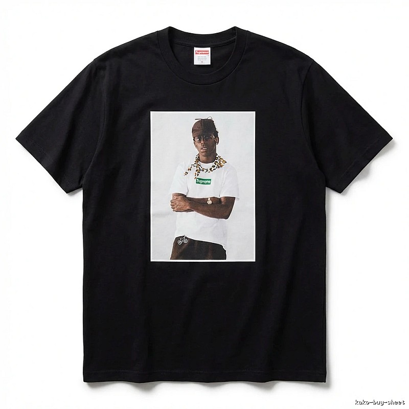 Supreme Portrait Style Black T-shirt