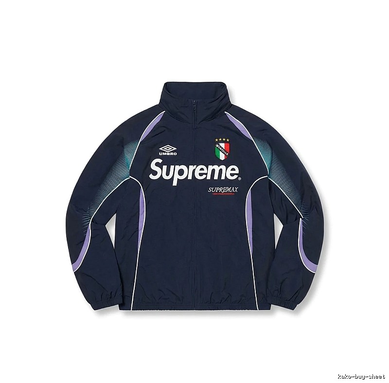 Supreme sporty dark blue jacket