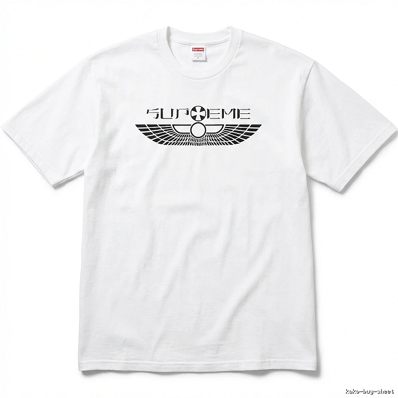 Supreme Wing Wind White T-shirt