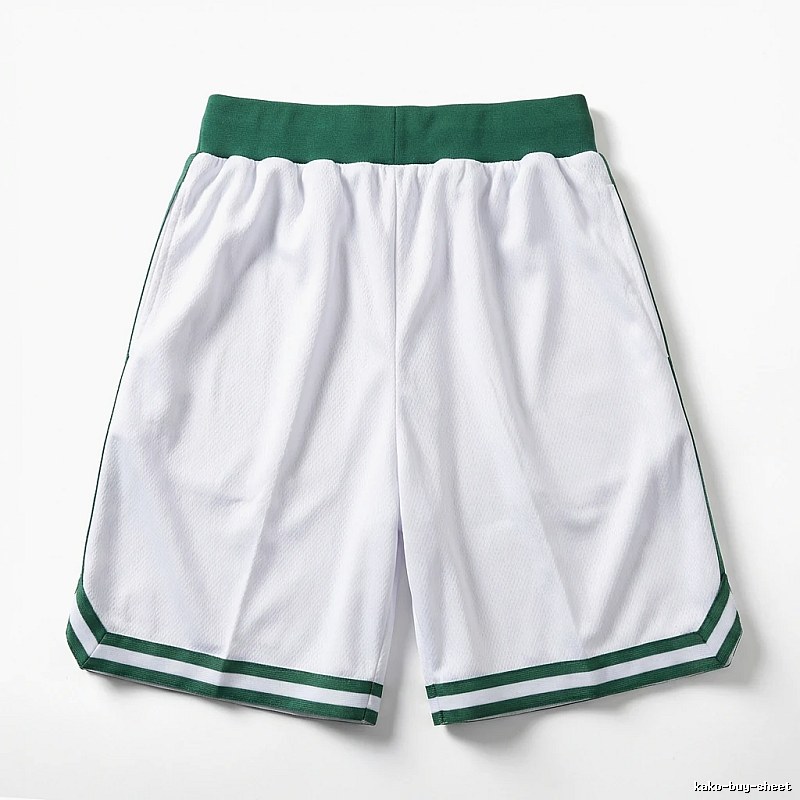 Tatum sporty white-green shorts