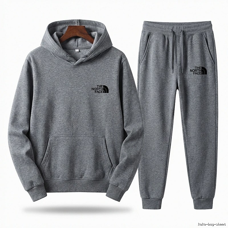 The North Face Simple Grey Sportswear Set