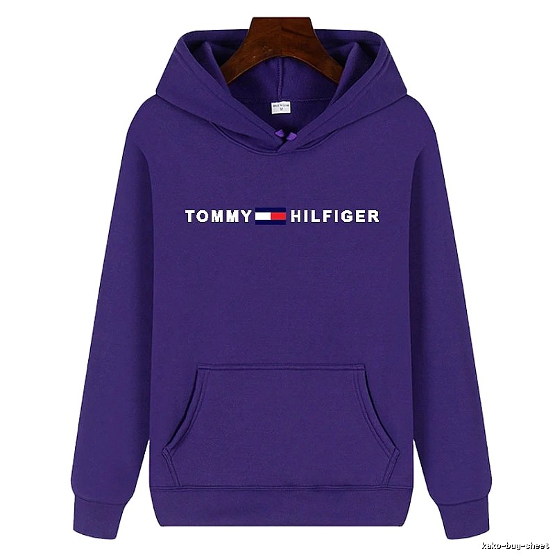 Tommy Hilfiger Travel Logo hoodie White Tommy Hilfiger with Modern Look