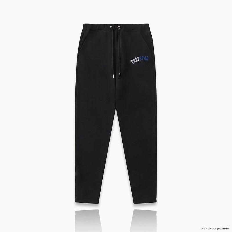 Trapstar minimalist style black sweatpants